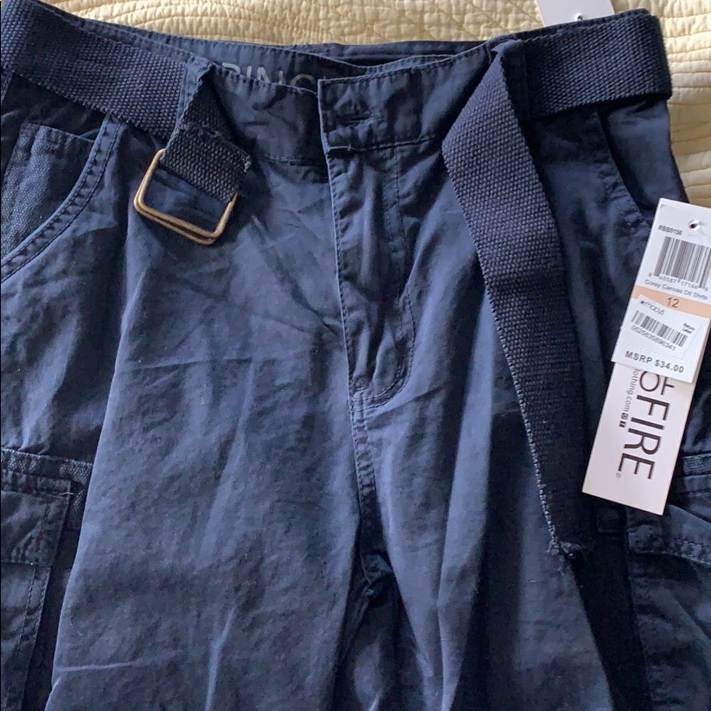 Navy shorts boys 12 Macy’s Ring of Fire